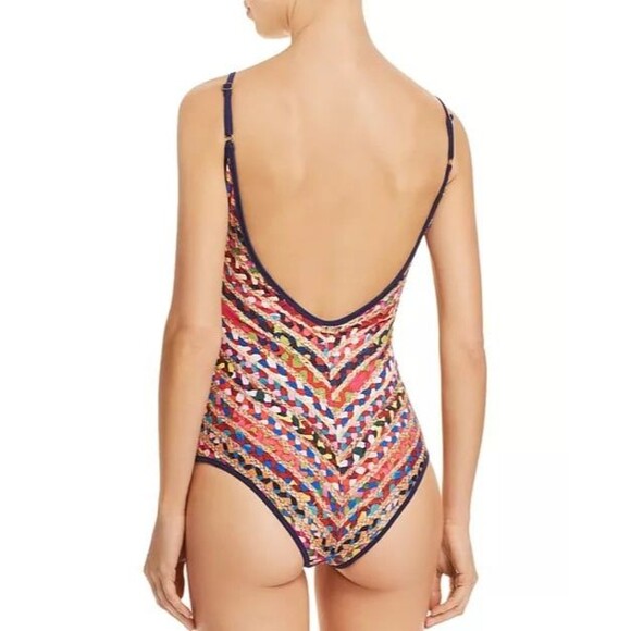 Sam Edelman Rafia Bathing‎ Suit NEW Small - Picture 2 of 8